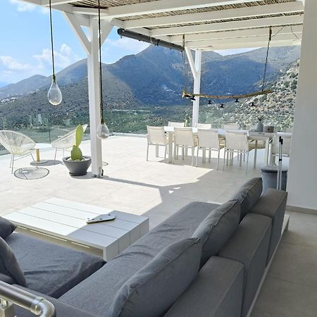 Villa Estee, Luxury Villa With Private Infinity Pool And Jacuzzi Elounda Exterior foto