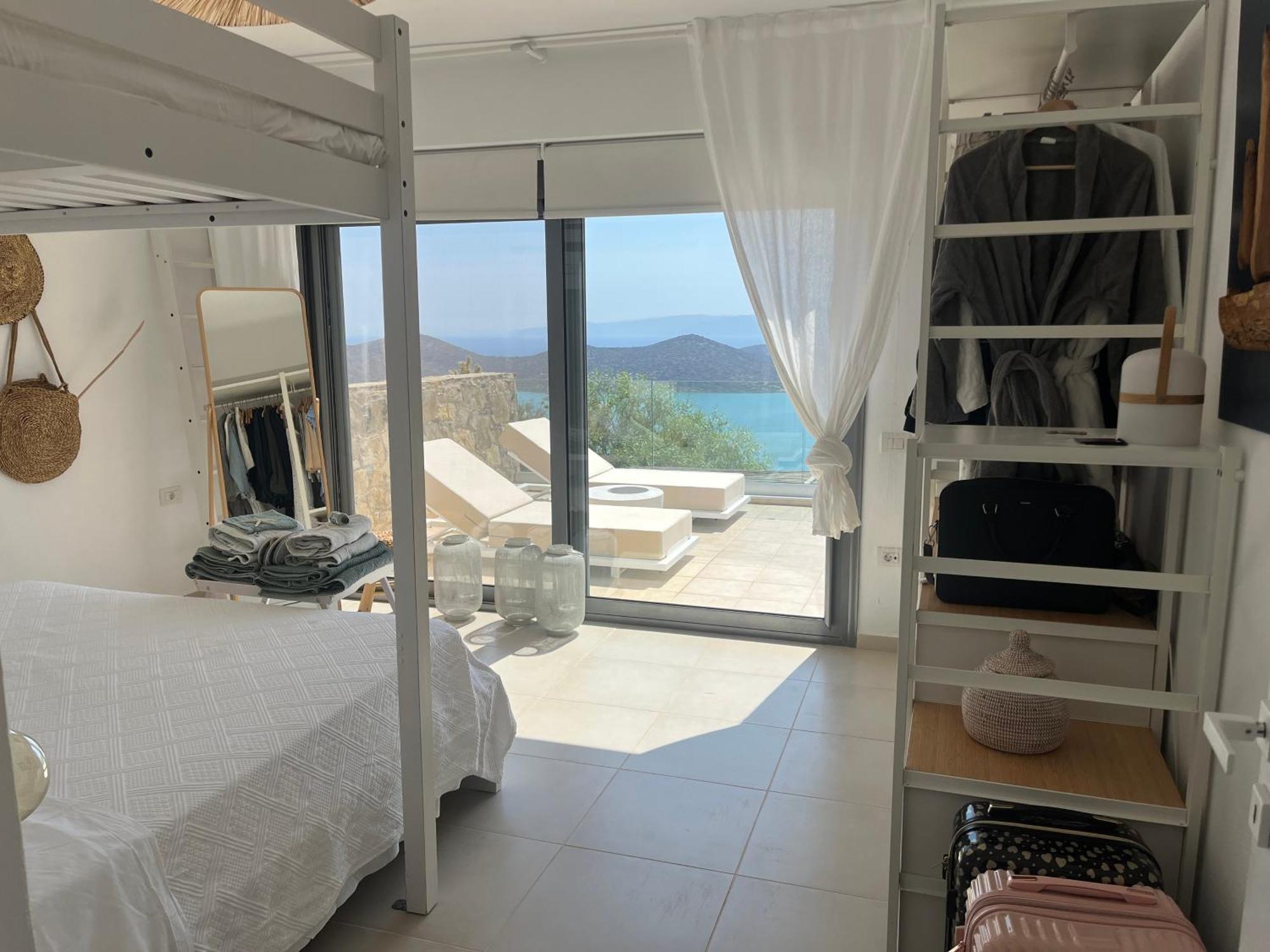 Villa Estee, Luxury Villa With Private Infinity Pool And Jacuzzi Elounda Exterior foto